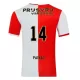 Maglia Feyenoord Rotterdam Paixao 14 Gara Home 2025/26 Maglia Feyenoord Rotterdam Paixao 14 Gara Home 2025/26