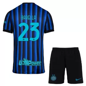 Maglia Internazionale Barella 23 Bambino Gara Home 2025/26