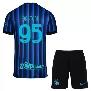 Maglia Internazionale Bastoni 95 Bambino Gara Home 2025/26
