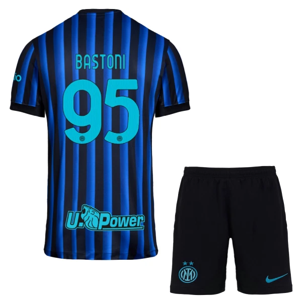 Maglia Internazionale Bastoni 95 Bambino Gara Home 2025/26 Maglia Internazionale Bastoni 95 Bambino Gara Home 2025/26
