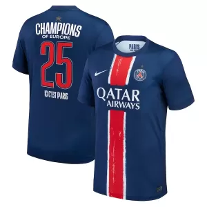 Maglia Paris Saint-Germain 1 Star Champions of Europe Gara Home 2024/25