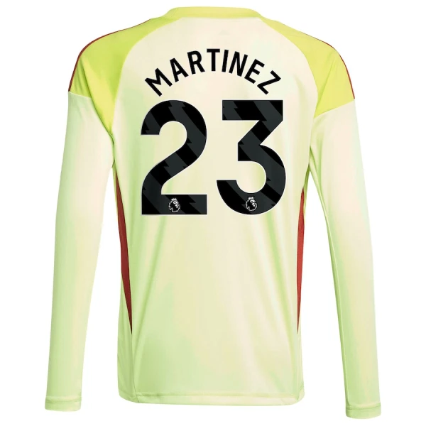 Maglia Portiere Aston Villa Emiliano Martínez 23 2025/26 Maniche Lunghe
