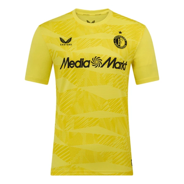 Maglia Portiere Feyenoord Rotterdam 2025/26 Giallo Maglia Portiere Feyenoord Rotterdam 2025/26 Giallo