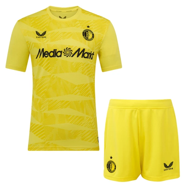 Maglia Portiere Feyenoord Rotterdam Bambino 2025/26 Giallo Maglia Portiere Feyenoord Rotterdam Bambino 2025/26 Giallo