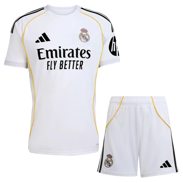 Maglia Real Madrid Bambino Gara Home 2025/26 Maglia Real Madrid Bambino Gara Home 2025/26