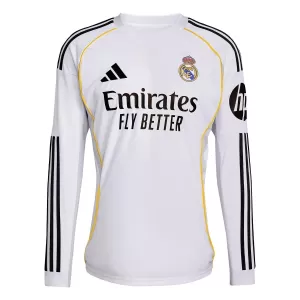 Maglia Real Madrid Gara Home 2025/26 Maniche Lunghe