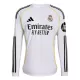 Maglia Real Madrid Gara Home 2025/26 Maniche Lunghe Maglia Real Madrid Gara Home 2025/26 Maniche Lunghe
