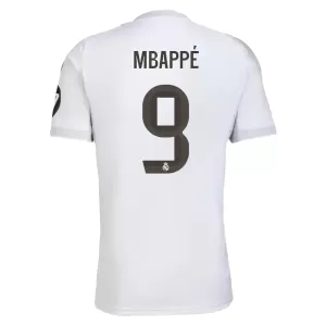 Maglia Real Madrid Kylian Mbappé 9 Gara Home 2025/26