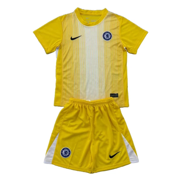 Maglia Portiere Chelsea Bambino 2025/26 Giallo Maglia Portiere Chelsea Bambino 2025/26 Giallo