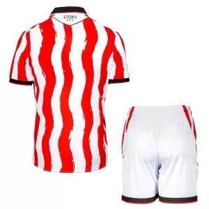 Maglia Stoke City Bambino Gara Home 2025/26