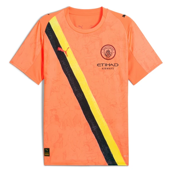 Maglia Portiere Manchester City KidSuper 2025/26 Maglia Portiere Manchester City KidSuper 2025/26