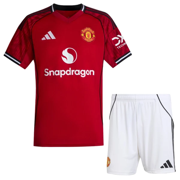 Maglia Manchester United Bambino Gara Home 2025/26 Maglia Manchester United Bambino Gara Home 2025/26
