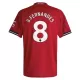 Maglia Manchester United Bruno Fernandes 8 Bambino Gara Home 2025/26