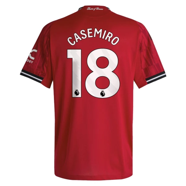 Maglia Manchester United Casemiro 18 Gara Home 2025/26 Maglia Manchester United Casemiro 18 Gara Home 2025/26