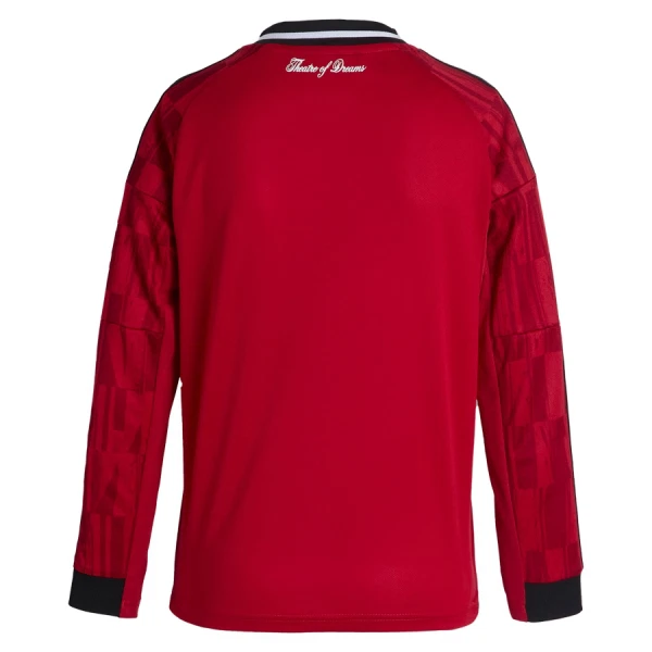Maglia Manchester United Gara Home 2025/26 Maniche Lunghe