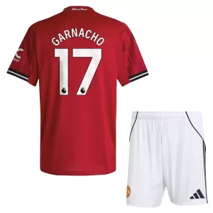 Maglia Manchester United Garnacho 17 Bambino Gara Home 2025/26