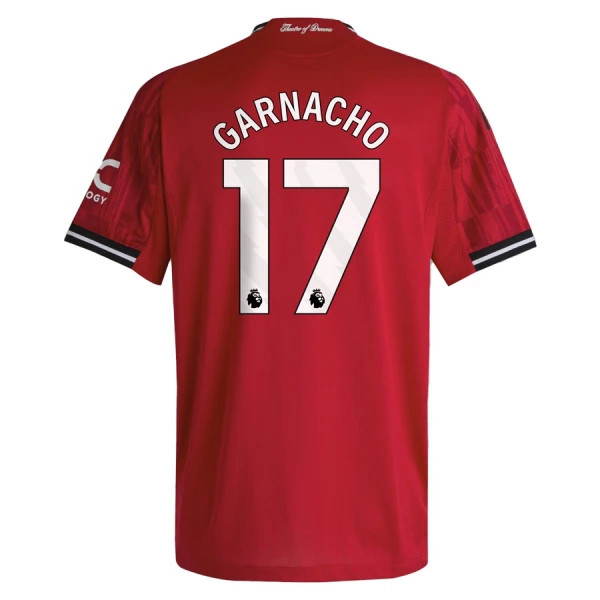 Maglia Manchester United Garnacho 17 Gara Home 2025/26 Maglia Manchester United Garnacho 17 Gara Home 2025/26