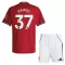 Maglia Manchester United Kobbie Mainoo 37 Bambino Gara Home 2025/26