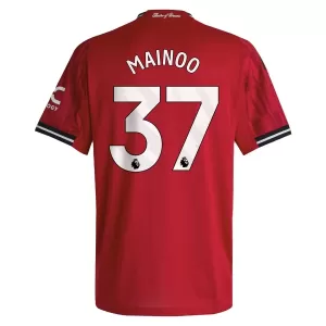 Maglia Manchester United Kobbie Mainoo 37 Gara Home 2025/26