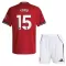 Maglia Manchester United Leny Yoro 15 Bambino Gara Home 2025/26