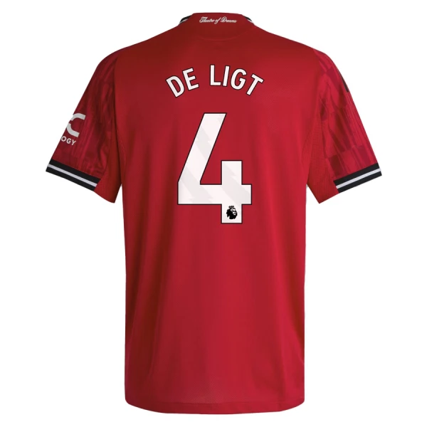 Maglia Manchester United Matthijs de Ligt 4 Gara Home 2025/26 Maglia Manchester United Matthijs de Ligt 4 Gara Home 2025/26
