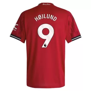 Maglia Manchester United Rasmus Højlund 9 Gara Home 2025/26