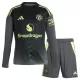 Maglia Portiere Manchester United Bambino Gara Home 2025/26 Maniche Lunghe Maglia Portiere Manchester United Bambino Gara Home 2025/26 Maniche Lunghe