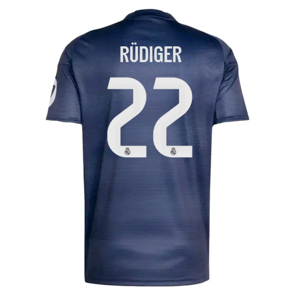Maglia Real Madrid Antonio Rüdiger 22 Gara Away 2025/26 Maglia Real Madrid Antonio Rüdiger 22 Gara Away 2025/26