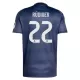 Maglia Real Madrid Antonio Rüdiger 22 Gara Away 2025/26 Maglia Real Madrid Antonio Rüdiger 22 Gara Away 2025/26