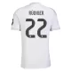 Maglia Real Madrid Antonio Rüdiger 22 Gara Home 2025/26 Maglia Real Madrid Antonio Rüdiger 22 Gara Home 2025/26
