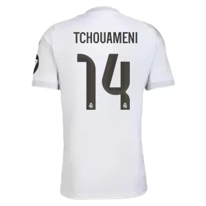 Maglia Real Madrid Aurélien Tchouaméni 14 Gara Home 2025/26