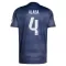 Maglia Real Madrid David Alaba 4 Gara Away 2025/26