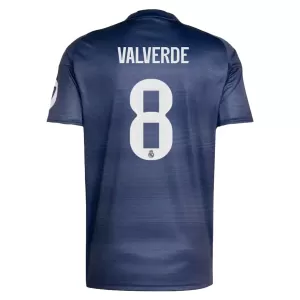 Maglia Real Madrid Federico Valverde 8 Gara Away 2025/26