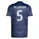 Maglia Real Madrid Jude Bellingham 5 Gara Away 2025/26 Maglia Real Madrid Jude Bellingham 5 Gara Away 2025/26