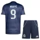 Maglia Real Madrid Kylian Mbappé 9 Bambino Gara Away 2025/26 Maglia Real Madrid Kylian Mbappé 9 Bambino Gara Away 2025/26