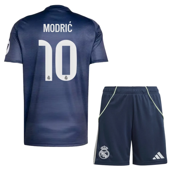 Maglia Real Madrid Luka Modrić 10 Bambino Gara Away 2025/26 Maglia Real Madrid Luka Modrić 10 Bambino Gara Away 2025/26