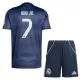 Maglia Real Madrid Vinicius Junior 7 Bambino Gara Away 2025/26 Maglia Real Madrid Vinicius Junior 7 Bambino Gara Away 2025/26