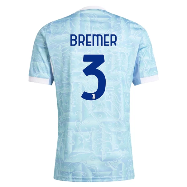 Maglia Juventus Bremer 3 Gara Away 2025/26 Maglia Juventus Bremer 3 Gara Away 2025/26