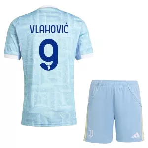 Maglia Juventus Dušan Vlahovic 9 Bambino Gara Away 2025/26
