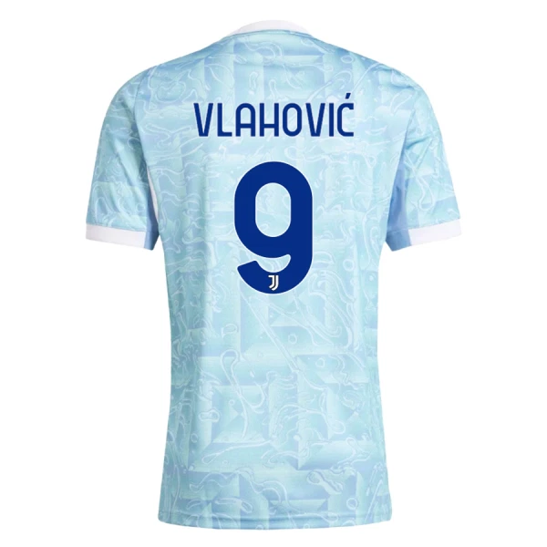 Maglia Juventus Dušan Vlahovic 9 Gara Away 2025/26 Maglia Juventus Dušan Vlahovic 9 Gara Away 2025/26