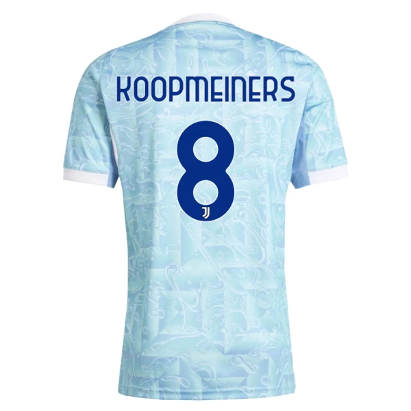Maglia Juventus Koopmeiners 8 Gara Away 2025/26 Maglia Juventus Koopmeiners 8 Gara Away 2025/26