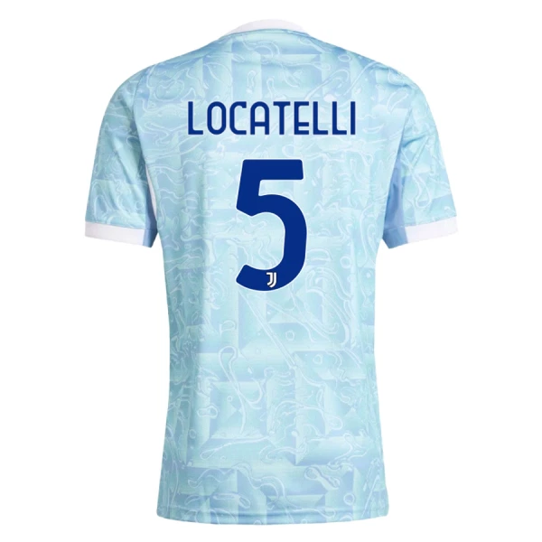 Maglia Juventus Locatelli 5 Gara Away 2025/26 Maglia Juventus Locatelli 5 Gara Away 2025/26