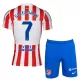 Maglia Atlético Madrid Antoine Griezmann 7 Bambino Gara Home 2025/26 Maglia Atlético Madrid Antoine Griezmann 7 Bambino Gara Home 2025/26