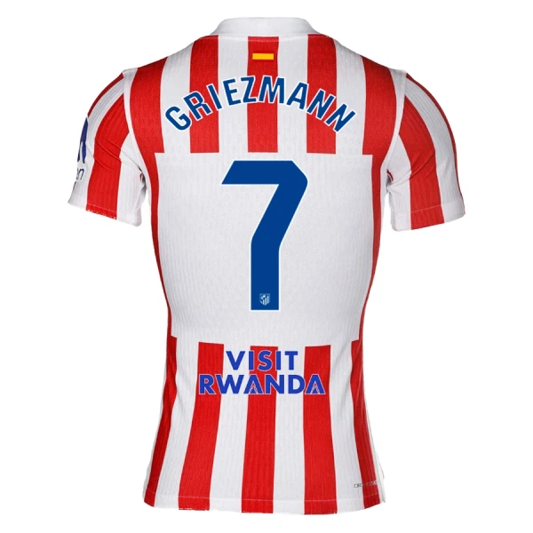 Maglia Atlético Madrid Antoine Griezmann 7 Gara Home 2025/26 Maglia Atlético Madrid Antoine Griezmann 7 Gara Home 2025/26