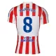 Maglia Atlético Madrid Barrios 8 Gara Home 2025/26 Maglia Atlético Madrid Barrios 8 Gara Home 2025/26
