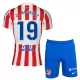 Maglia Atlético Madrid Julián Álvarez 19 Bambino Gara Home 2025/26 Maglia Atlético Madrid Julián Álvarez 19 Bambino Gara Home 2025/26