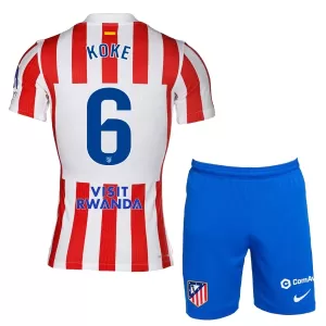 Maglia Atlético Madrid Koke 6 Bambino Gara Home 2025/26