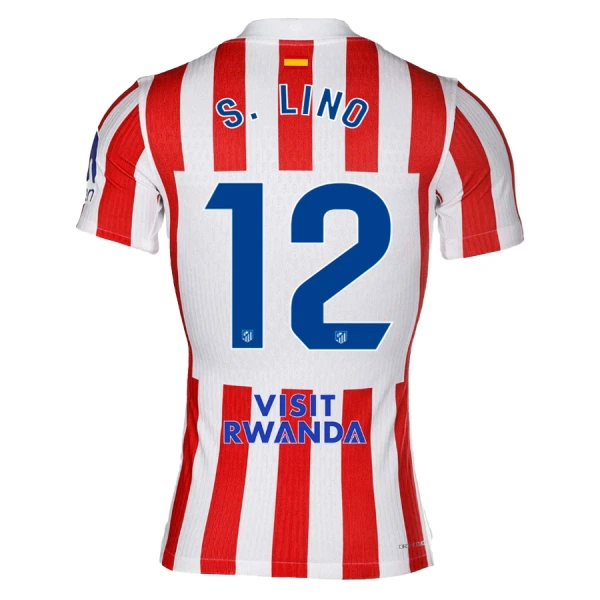 Maglia Atlético Madrid S. Lino 12 Gara Home 2025/26 Maglia Atlético Madrid S. Lino 12 Gara Home 2025/26