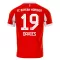 Maglia FC Bayern Monaco Alphonso Davies 19 Gara Home 2025/26