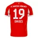 Maglia FC Bayern Monaco Alphonso Davies 19 Gara Home 2025/26 Maglia FC Bayern Monaco Alphonso Davies 19 Gara Home 2025/26